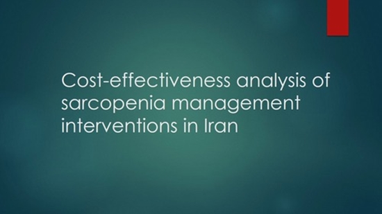 Cost-effectiveness analysis of sarcopenia management interventions in Iran
10.1186/s12889-023-15693-w. {faces}